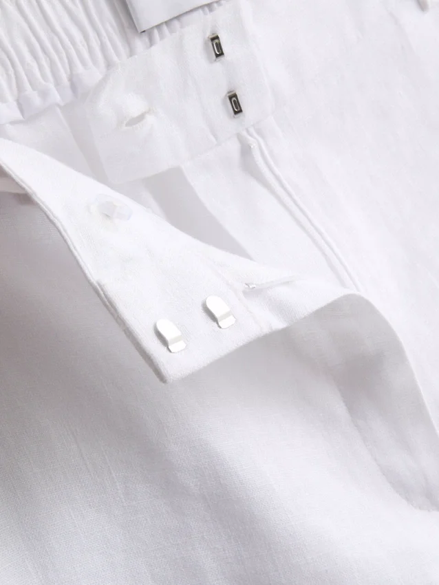 The Edit Leinen-Klassiker-Shorts The Edit Leinen-Klassiker-Shorts