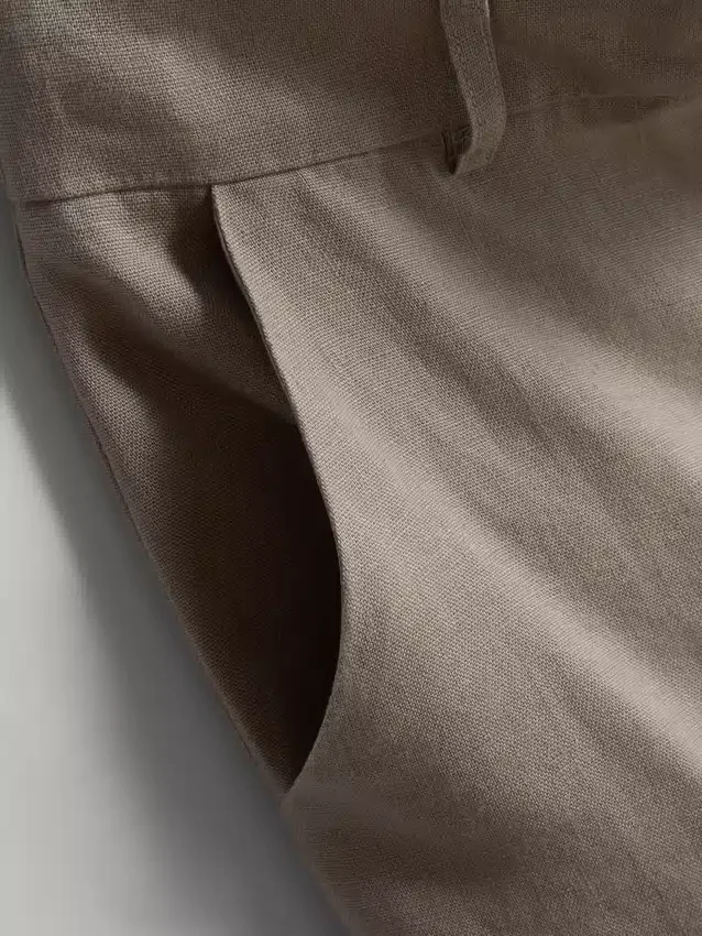 The Edit Leinen-Klassiker-Shorts The Edit Leinen-Klassiker-Shorts
