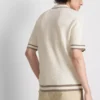 The Edit Polohemd mit strukturiertem Reißverschluss The Edit Polohemd mit strukturiertem Reißverschluss