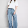 The Edit Straight-Leg-Jeans aus Baumwoll-Denim The Edit Straight-Leg-Jeans aus Baumwoll-Denim