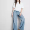 The Edit Straight-Leg-Jeans aus Baumwoll-Denim The Edit Straight-Leg-Jeans aus Baumwoll-Denim