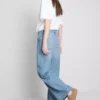 The Edit Straight-Leg-Jeans aus Baumwoll-Denim The Edit Straight-Leg-Jeans aus Baumwoll-Denim