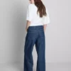 The Edit Straight-Leg-Jeans aus Baumwoll-Denim The Edit Straight-Leg-Jeans aus Baumwoll-Denim