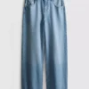 The Edit Straight-Leg-Jeans aus Baumwoll-Denim The Edit Straight-Leg-Jeans aus Baumwoll-Denim