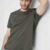 The Edit T-Shirt aus merzerisiertem Stoff in Slim-Fit-Passform The Edit T-Shirt aus merzerisiertem Stoff in Slim-Fit-Passform