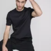 The Edit T-Shirt aus merzerisiertem Stoff in Slim-Fit-Passform The Edit T-Shirt aus merzerisiertem Stoff in Slim-Fit-Passform