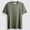 The Edit T-Shirt aus merzerisiertem Stoff in Slim-Fit-Passform The Edit T-Shirt aus merzerisiertem Stoff in Slim-Fit-Passform