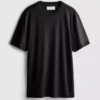 The Edit T-Shirt aus merzerisiertem Stoff in Slim-Fit-Passform The Edit T-Shirt aus merzerisiertem Stoff in Slim-Fit-Passform