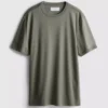 The Edit T-Shirt aus merzerisiertem Stoff in Slim-Fit-Passform The Edit T-Shirt aus merzerisiertem Stoff in Slim-Fit-Passform