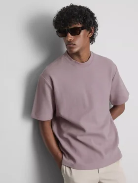 The Edit T-Shirt aus strukturierter Baumwolle