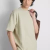 The Edit T-Shirt aus strukturierter Baumwolle The Edit T-Shirt aus strukturierter Baumwolle