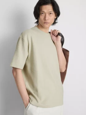 The Edit T-Shirt aus strukturierter Baumwolle