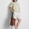 The Edit T-Shirt aus strukturierter Baumwolle The Edit T-Shirt aus strukturierter Baumwolle
