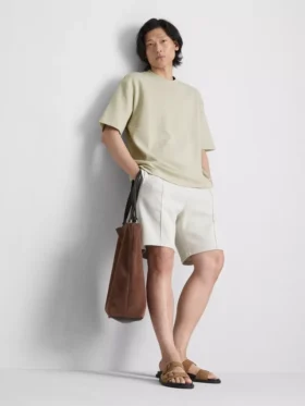 The Edit T-Shirt aus strukturierter Baumwolle