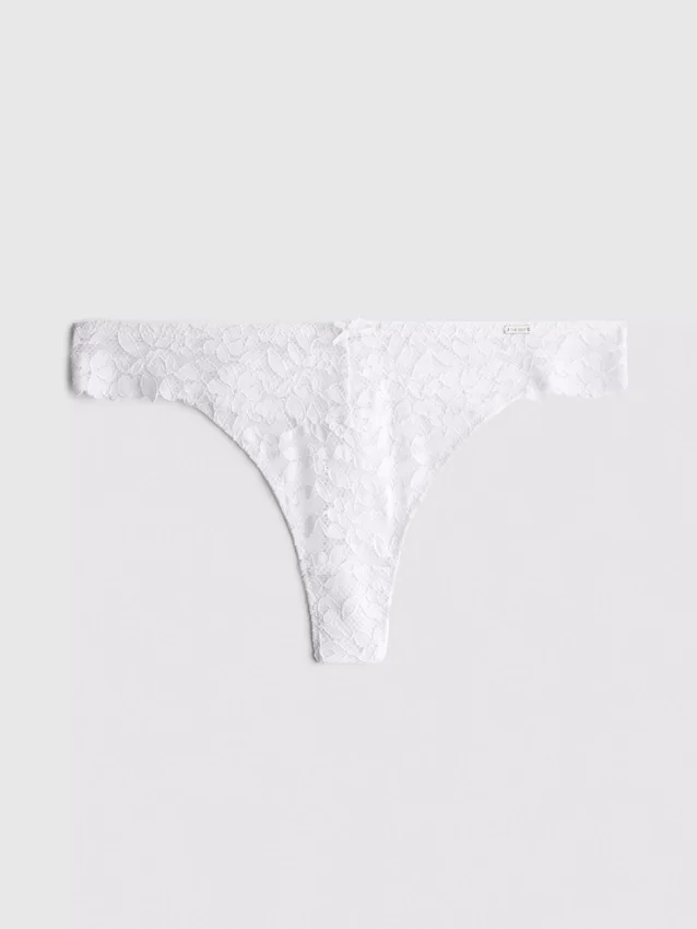The Edit Tanga aus floraler Spitze The Edit Tanga aus floraler Spitze