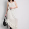 The Primark Scene | Asymmetrischer Maxirock mit Stickerei The Primark Scene | Asymmetrischer Maxirock mit Stickerei