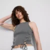 The Primark Scene | Baby-T-Shirt mit Krawatten-Detail