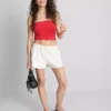 The Primark Scene | Bandeau-Top aus baumwollreichem Jersey The Primark Scene | Bandeau-Top aus baumwollreichem Jersey