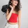 The Primark Scene | Bandeau-Top aus baumwollreichem Jersey The Primark Scene | Bandeau-Top aus baumwollreichem Jersey