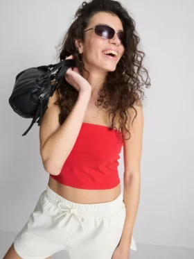 The Primark Scene | Bandeau-Top aus baumwollreichem Jersey