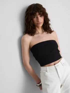 The Primark Scene | Bandeau-Top aus baumwollreichem Jersey