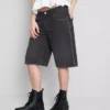 The Primark Scene | Baumwoll-Jeansshorts mit Nieten The Primark Scene | Baumwoll-Jeansshorts mit Nieten