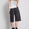 The Primark Scene | Baumwoll-Jeansshorts mit Nieten The Primark Scene | Baumwoll-Jeansshorts mit Nieten