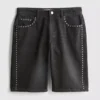 The Primark Scene | Baumwoll-Jeansshorts mit Nieten The Primark Scene | Baumwoll-Jeansshorts mit Nieten