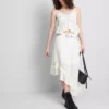 The Primark Scene | Baumwoll-Top mit Broderie-Muster, V-Ausschnitt und Trägern The Primark Scene | Baumwoll-Top mit Broderie-Muster, V-Ausschnitt und Trägern