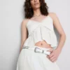 The Primark Scene | Baumwoll-Top mit Broderie-Muster, V-Ausschnitt und Trägern The Primark Scene | Baumwoll-Top mit Broderie-Muster, V-Ausschnitt und Trägern