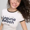 The Primark Scene | Kurzes „Laguna Beach“-Baby-T-Shirt