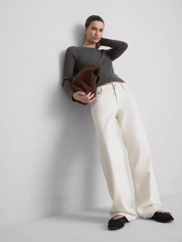 The Primark Scene | Low-Rise-Jeans mit geradem Bein The Primark Scene | Low-Rise-Jeans mit geradem Bein