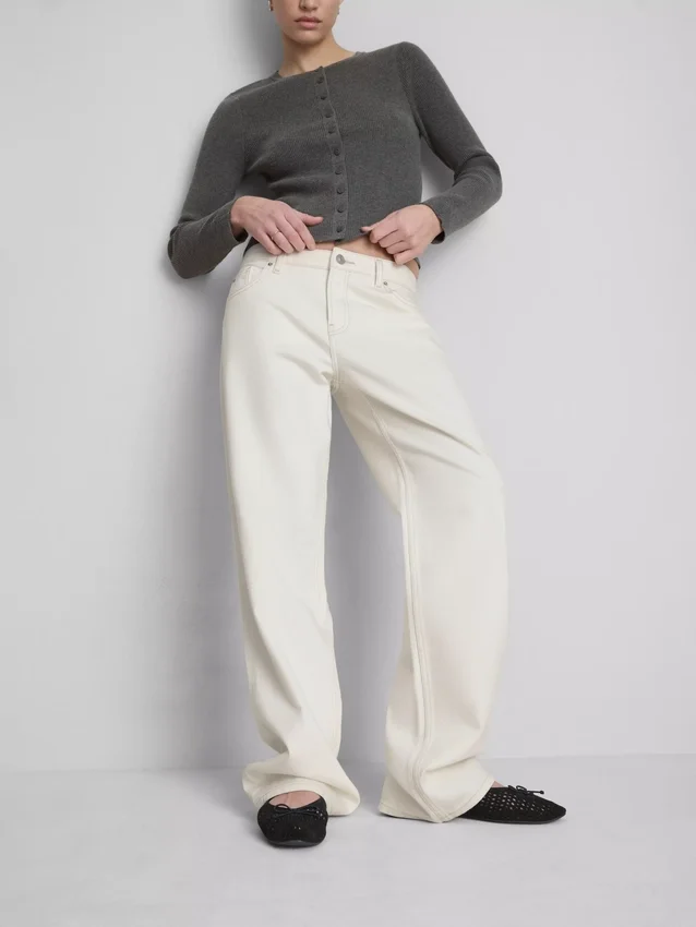 The Primark Scene | Low-Rise-Jeans mit geradem Bein The Primark Scene | Low-Rise-Jeans mit geradem Bein
