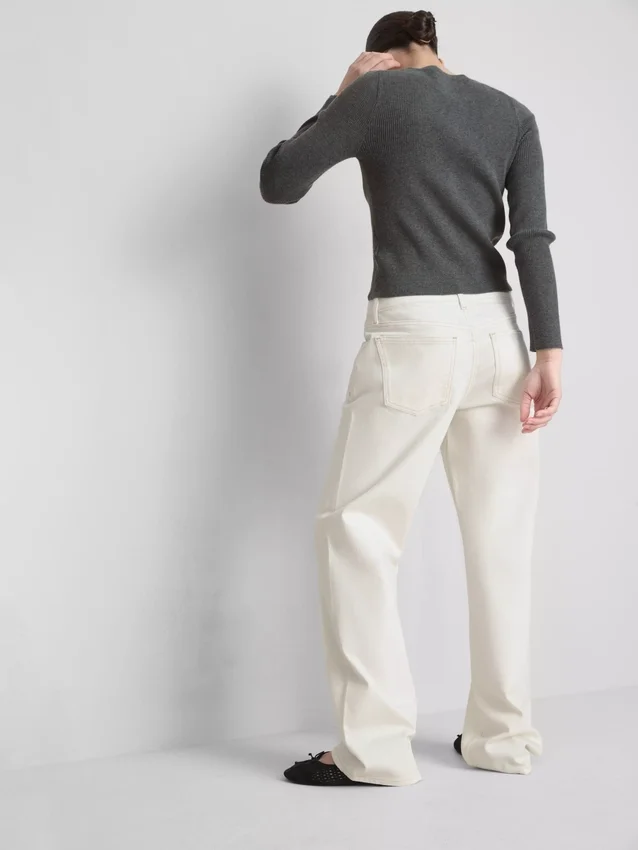 The Primark Scene | Low-Rise-Jeans mit geradem Bein The Primark Scene | Low-Rise-Jeans mit geradem Bein