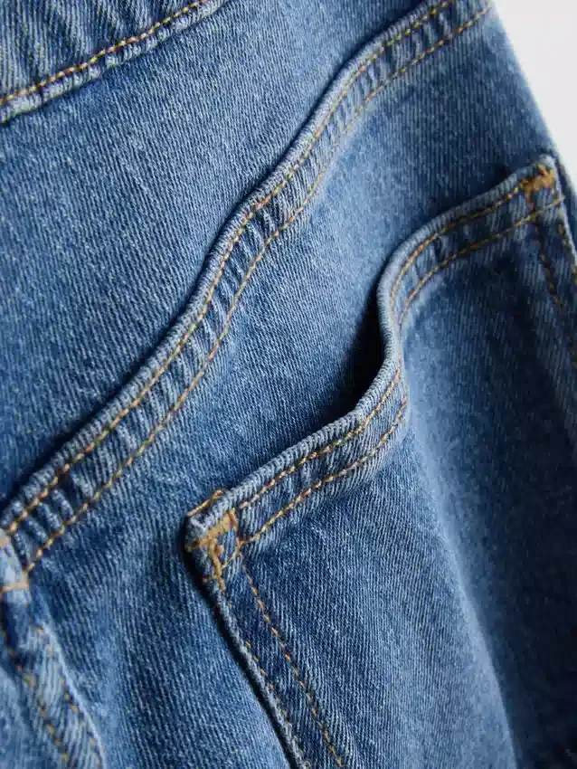 The Primark Scene | Low-Rise-Jeans mit geradem Bein The Primark Scene | Low-Rise-Jeans mit geradem Bein