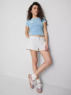 The Primark Scene | Micro-Shorts aus Baumwoll-Denim