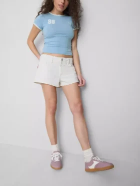 The Primark Scene | Micro-Shorts aus Baumwoll-Denim