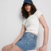 The Primark Scene | Micro-Shorts aus Baumwoll-Denim The Primark Scene | Micro-Shorts aus Baumwoll-Denim