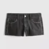 The Primark Scene | Mikro-Shorts aus Baumwoll-Denim mit Nieten The Primark Scene | Mikro-Shorts aus Baumwoll-Denim mit Nieten