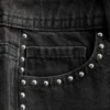 The Primark Scene | Mikro-Shorts aus Baumwoll-Denim mit Nieten The Primark Scene | Mikro-Shorts aus Baumwoll-Denim mit Nieten