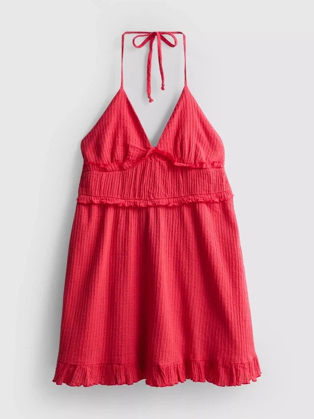 The Primark Scene | Minikleid mit Knitter-Rüschen The Primark Scene | Minikleid mit Knitter-Rüschen