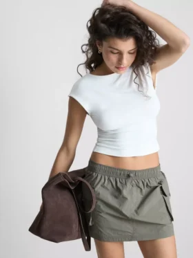 The Primark Scene | Rückenfreies Top mit Flügelärmeln