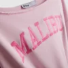 The Primark Scene | Sweatshirt mit Slogan und schulterfreiem Ausschnitt The Primark Scene | Sweatshirt mit Slogan und schulterfreiem Ausschnitt