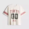 Tokyo Kurzarm-T-Shirt mit Used-Look und Grafikdruck Tokyo Kurzarm-T-Shirt mit Used-Look und Grafikdruck