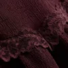 Top mit V-Ausschnitt und Crinkle-Effekt Top mit V-Ausschnitt und Crinkle-Effekt