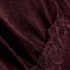 Top mit V-Ausschnitt und Crinkle-Effekt Top mit V-Ausschnitt und Crinkle-Effekt
