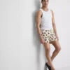 Toucan-Shorts mit Kordelzug am Bund