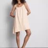 Trapez-Minikleid aus Baumwolle Trapez-Minikleid aus Baumwolle