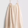Trapez-Minikleid aus Baumwolle Trapez-Minikleid aus Baumwolle