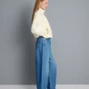 Ultimative Barrel-Leg-Jeans aus Baumwoll-Denim Ultimative Barrel-Leg-Jeans aus Baumwoll-Denim